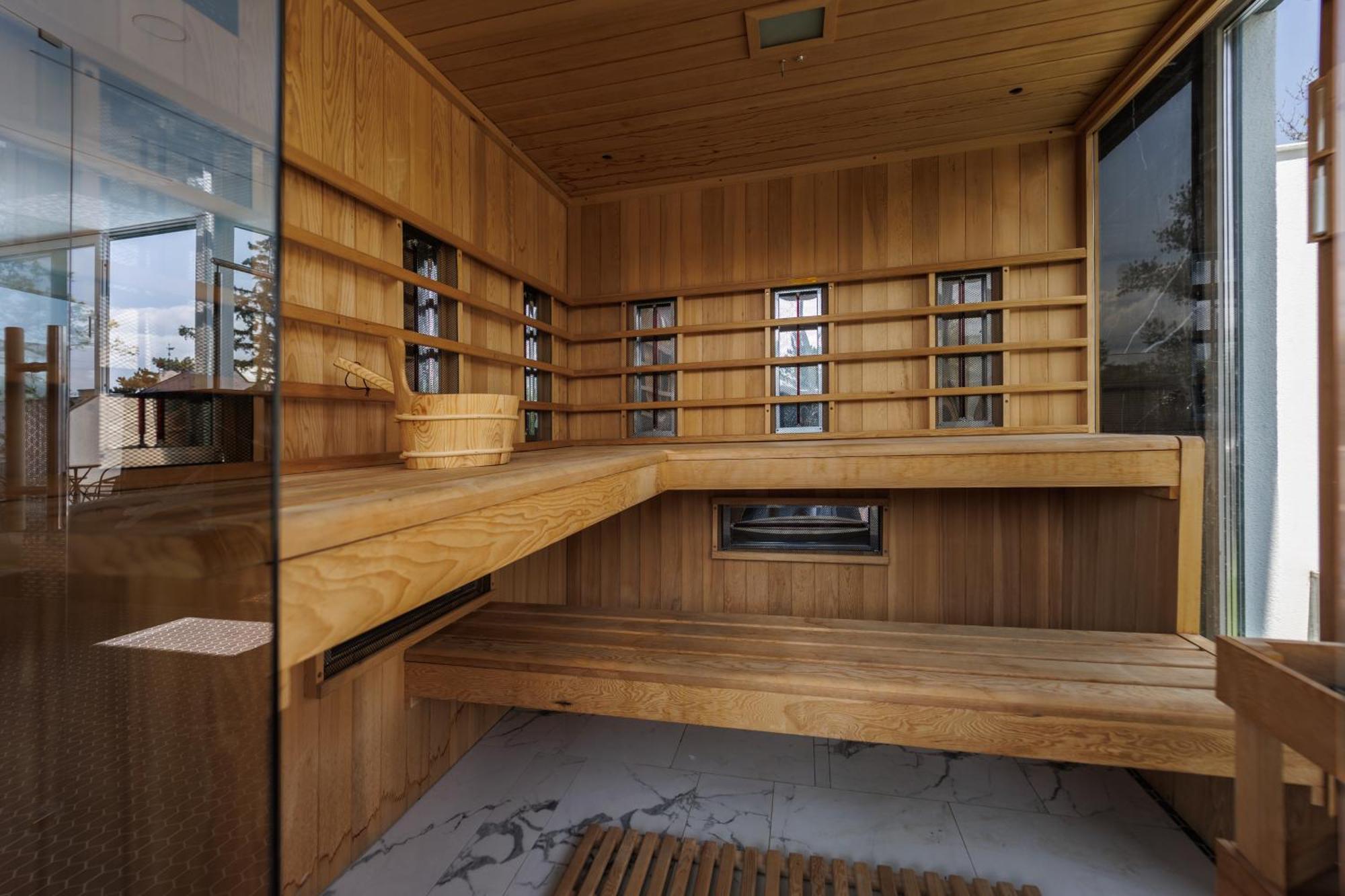 Villa Bauhaus Labi Garden Wellness Apartman Siófok Exteriér fotografie